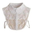 thumbnail image 1 of Cuello falso de encaje, elegante y portátil, para blusas, suéteres, ropa y camisas., 1 of 8