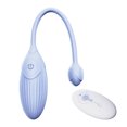 thumbnail image 1 of Juguete vibrador para adultos con control remoto, de silicona, seguro, 9 modos, unisex, resistente al agua, juguete vibrador de masaje, color azul, 1 of 15