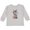 AC-Heather Grey, variant on Western Dilly Donkey Boys Long Sleeve Toddler T-Shirt