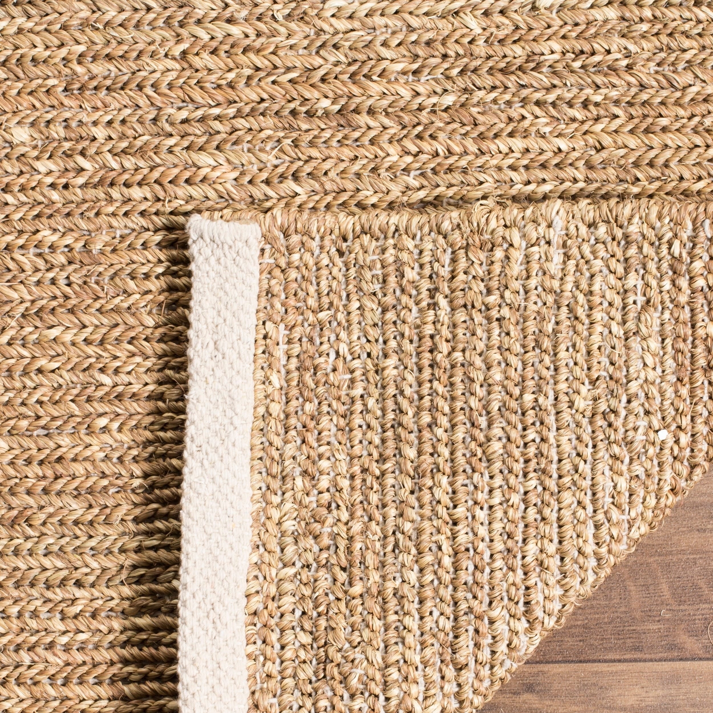 SAFAVIEH Natural Fiber Raleigh Braided Seagrass Runner Rug, Natural, 2'3" x 8'