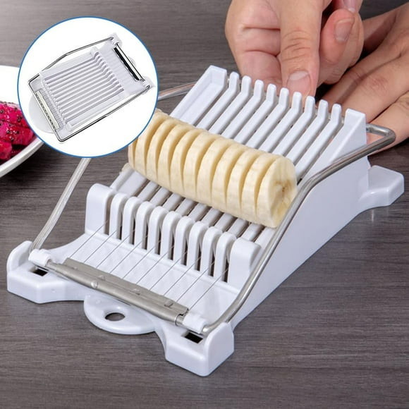 2024 Upgrade Multifunction Stainless Steel Food Slicer Tool for Fast Cutting Eggs Cheese Strawberries and Vegetables