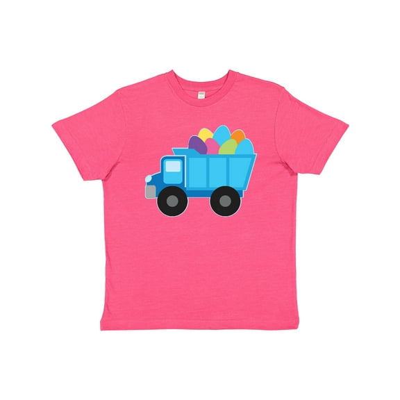 Inktastic Easter Egg Truck Boys Youth T-Shirt