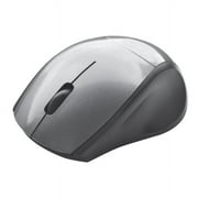 Elink CM517 - Travel Size Wireless Optical Mouse with Click Wheel and Nano Receiver, Gray