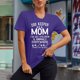 thumbnail image 2 of Camiseta holgada con estampado de letras y cuello en O para el día de la madre Top informal de manga corta Pompotops  hkajfhjk464540, 2 of 5