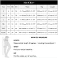 thumbnail image 5 of TQWQT Women Linen Pants Elastic High Waist Wide Leg Palazzo Lounge Pants Casual Loose Beach Pants with Pockets, 5 of 5