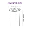 thumbnail image 6 of 2Pcs Peony Support Cage Grow Through Plant Supports for Rose, Tomato, Orchids Vines(Grid, 11.8 x 15.7inch), 6 of 6