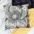thumbnail image 2 of SHANXI Throw Pillow Covers Flower Print Cushion Cover Soft Pillow Cases for Home Sofa Bed Chair Car Office Decorative 24x24in, 2 of 5