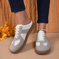 thumbnail image 2 of HXWCHs Women's Casual On Sneakers with Platform Sole for Comfort Walking and Loafers Style 6 Beige, 2 of 8