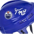 thumbnail image 2 of Zach Hyman Edmonton Oilers Autographed Blue Mini Helmet - Fanatics Authentic Certified, 2 of 3