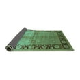 thumbnail image 2 of Ahgly Company Indoor Rectangle Oriental Turquoise Blue Industrial Area Rugs, 6' x 9', 2 of 4