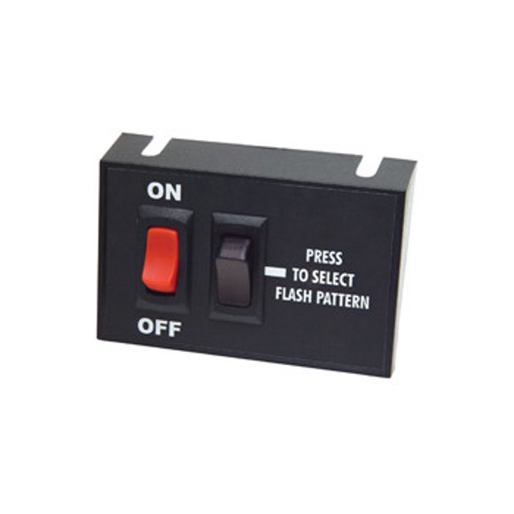 Ecco Electronic Warning Light Controller A9905SW For Use With Minibar/Beacons/LED Directional Surface Mount Warning Light; Universal; 12 Volt DC