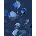 thumbnail image 2 of Boho Hue Studio 12x14 Gold Ornate Wood Framed with Double Matting Museum Art Print Titled - Blue On Blue, 2 of 4