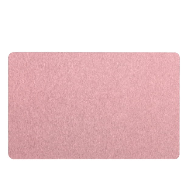 Tarjeta De Visita En , 50 Unidades, Aleación De Aluminio, Color Grabado