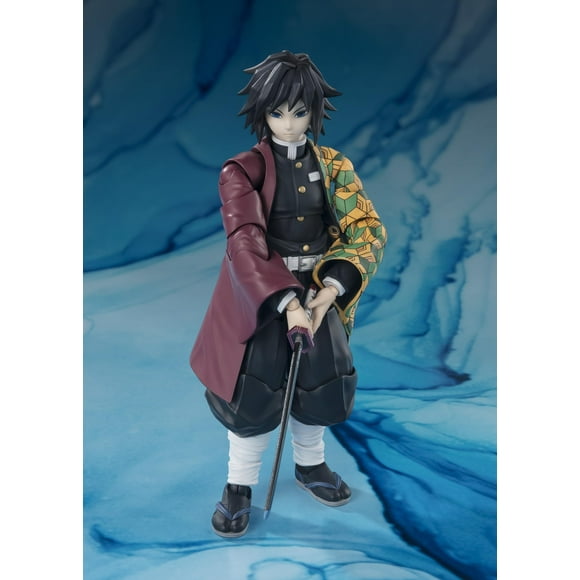 Demon Slayer: Kimetsu no Yaiba - Giyu Tomioka, Bandai Spirits S.H.Figuarts Action Figure Action Figures Adult Kids Gift Best Gift for Adult Kids Children Figure