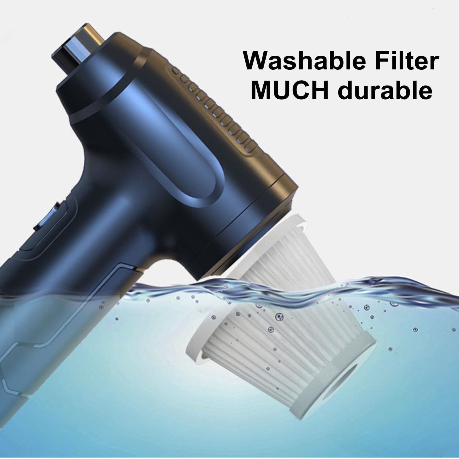 Wovilon Vacuum Cleaner Home Appliances 3 In 1 Air Duster 6000Mah 120W Vacuum Blower Cordless Compressed Keyboard Cleaner Electric Air Pump For Pc Keyboard Car Cleaning With 2 Modes