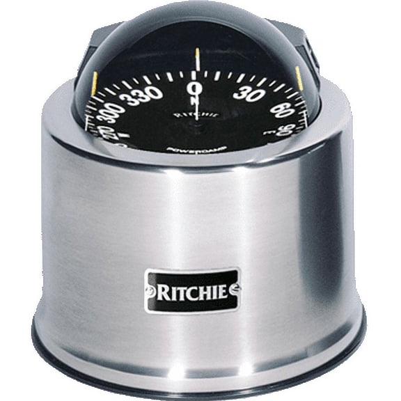 RITCHIE COMPASSES SP-5C-5N12 Compass, Binnacle, 5" Dial, Stainless