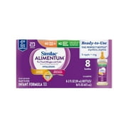 (2 pack) Similac Alimentum With 2-FL HMO, Ready-to-Feed Baby Formula, 2-fl-oz Bottle, Pack of 8