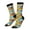 3 Black, variant on Various Balls Crew Socks for Men & Women, Breathable Casual Athletic Ankle Socks