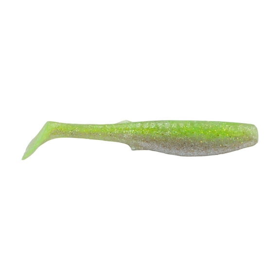 Berkley Gulp!® Saltwater Paddleshad, 4 in, Key Lime Chrome