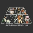thumbnail image 2 of Men's Star Wars: A New Hope May the Force Be With You Bold Logo  Graphic T-Shirt, 2 of 3