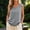 Gray, variant on Women's Cotton Tank Tops Sleeveless Crew Neck Loose Fit Casual Summer Blouse Shirts with Pocket S-XXL Army Green