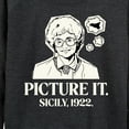 thumbnail image 3 of Golden Girls - Picture It Sicily - Women's Lightweight French Terry Long Sleeve Shirt, 3 of 5