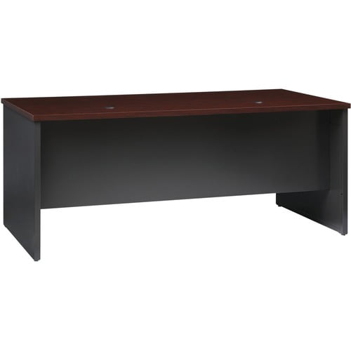 Lorell Fortress Modular Series Double-Pedestal Desk - 72 Lorell Fortress Modular Series Double-Pedestal Desk - 72