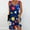 B140 Dark Blue womens summer dresses clearance under $5, variant on Cagogo Ladies Summer Sleeveless Tank Beach Dresses Casual 2025 Floral Printed Flowy Short Mini A Line Swing Sundress Strappy V Neck Going Out White Vestidos Casuales Para Mujer