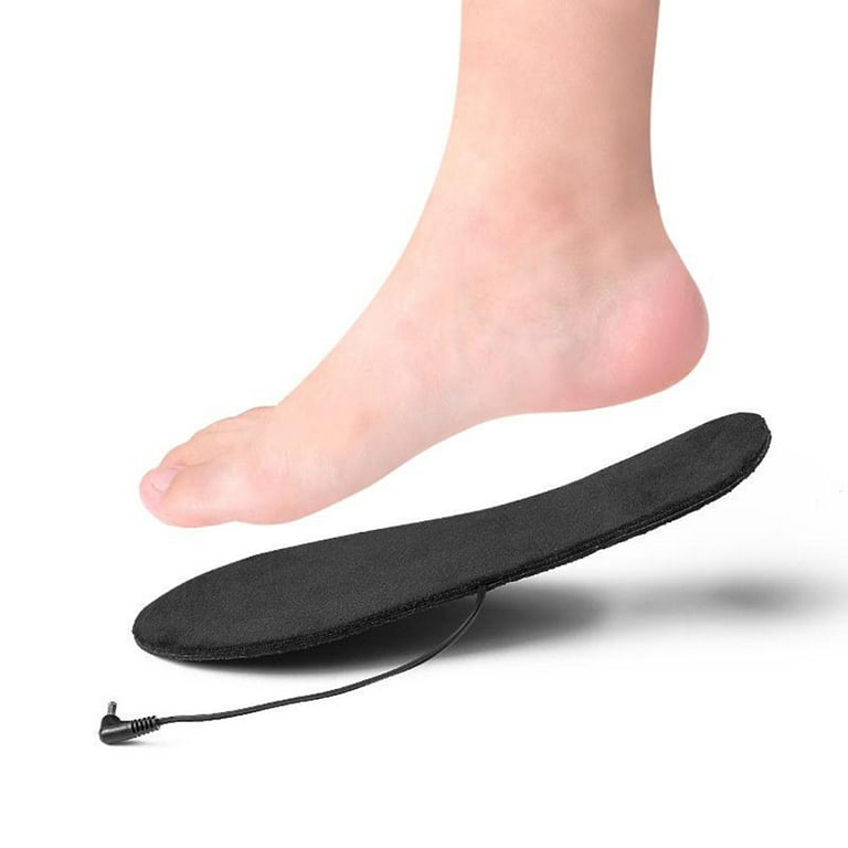 USB Electric Heated Shoe Insole Winter Warm Women Foot Pad