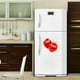 thumbnail image 4 of Three Ratels C0510 Hermosa fresa hermosa fruta PVC cocina pared pegatina decoración muebles baño calcomanías, 4 of 5
