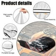 thumbnail image 6 of Uorisanigo Waterproof ATV Seat Cover Dustproof Anti UV American Flag Wolf Seat Protection for Polaris Scrambler 400 500 850 1000 & Polaris Sportsman 570 450 850 for All Seasons, 6 of 7