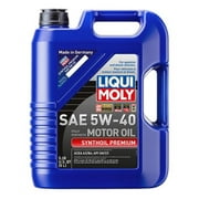 Liqui Moly 2041 Low-Friction Fully Synthetic Motor Oil 5W-40, 5 Liter