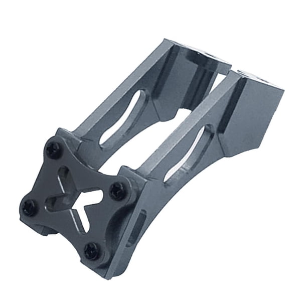 Piezas de fijación de cola metálicas para coche RC WLtoys 144001, accesorios para coche modelo RC 1/14 Titanio