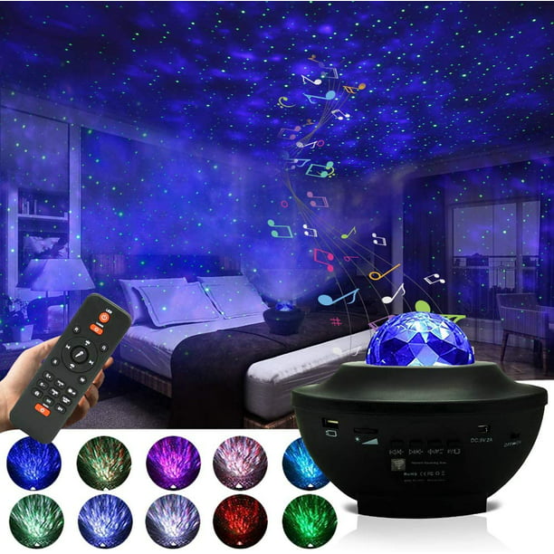 Night Light Star Projector with Remote Control,iThrough Galaxy