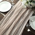 thumbnail image 6 of Balsa Circle 10 Feet Blush Cotton Cheesecloth Gauze Extra Table Runner Home Decorations, 6 of 8