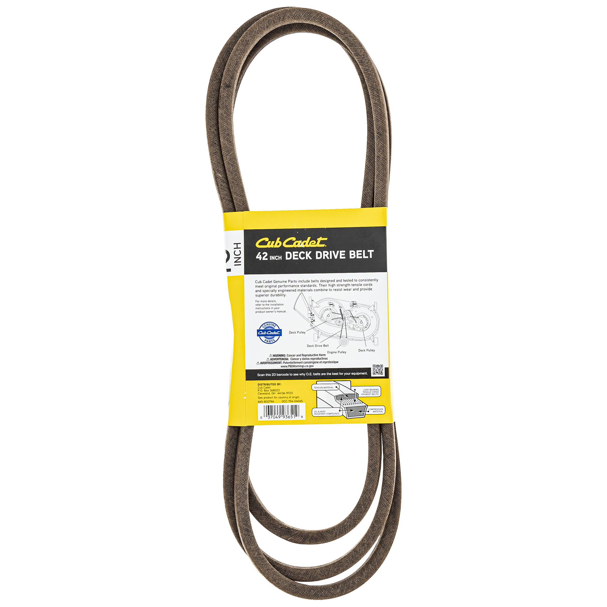 Belt For Troy-Bilt Bronco CRT & ProLine CRT Tillers – Replaces 754-04090 954-04090