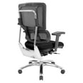 thumbnail image 4 of Office Star Products Black Mesh Back with Custom Fabric Seat and Chrome Base Black, 4 of 5
