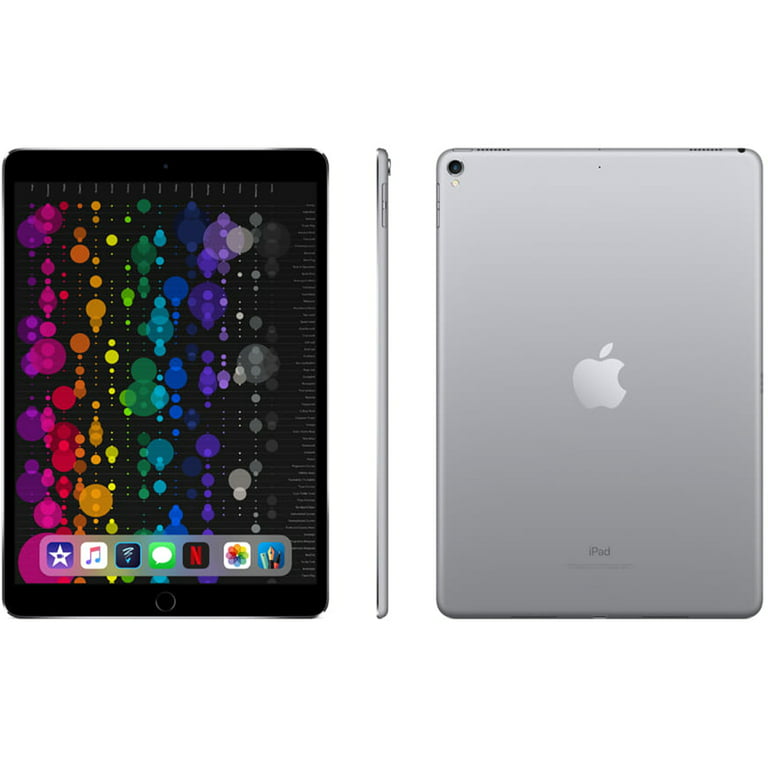 Open Box | Apple iPad Pro | 10.5-inch Retina | 256GB | Wi-Fi Only | Latest  OS | Bundle: Case, Pre-Installed Tempered Glass, Rapid Charger,