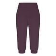 thumbnail image 6 of Ruimatai Women's Yoga Capris Pants High Waisted Loose Soft Workout Pants with Pockets for Running Outdoor Sports Casual Stretchy Comfortable, 6 of 6