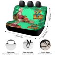 thumbnail image 2 of Es un Mundo Muy Grande-theme Car Rear Seat Covers Back Elastic Flexible Car Seat Covers Decorative Fits Most Cars 120x59x76cm, 2 of 6