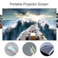 thumbnail image 6 of ACAGALA 80 Inch 120 Inch Portable Projector Screen HD 16:9 Frameless Video Projection Screen Foldable Wall Mounted For Home Theater Office Movies, 6 of 7