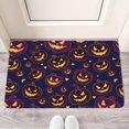 thumbnail image 2 of Happy Halloween Door Mat,Durable Absorbent Mat 17x30 Inch Evil Pumpkin Ghost Throw Rug for Outdoor Entrance Entry Entryway, 2 of 6