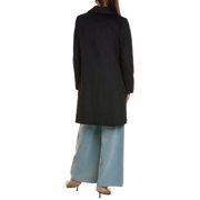 Via Spiga Womens Wool Collared Walker Coat