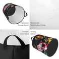 thumbnail image 4 of Demon Slayer Laundry Basket Circular Laundry Hamper Dirty Clothes Storage Bucket Toy Organizer With Handles For Bedroom Bathroom College Dorm Small, 4 of 8