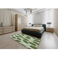 thumbnail image 5 of Ahgly Company Machine Washable Indoor Rectangle Transitional Army Green Area Rugs, 2' x 5', 5 of 7