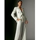 thumbnail image 2 of Conjunto blazer BELLA BARNETT con diamantes de imitación blancos para mujer, 2 of 3