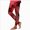 A9-Brick Red, variant on Halloween Leggings for Women Pumpkin Witch Ghost Horror Printed Tights Pants Halloween Outfit(Wine,XXL)