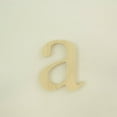 thumbnail image 2 of Package of 1, 18 Inch X 1/2" Thickness Baltic Birch Wood Letter a in The Times New Roman Font, Thick, Lower Case for Art & Craft Project, Made in USA, 2 of 4