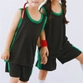 thumbnail image 6 of Jinhomg Boys Basketball Outfits 2 Piece Quick Dry Sleeveless Jersey & Shorts Set, Breathable Athletic Sportswear for Big Boys 5-14Y, 6 of 6