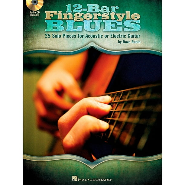 Hal Leonard 12 Bar Fingerstyle Blues 25 Solo Pieces For Acoustic Or Electric Guitar Book Audio Com Hal Leonard 12 Bar Fingerstyle Blues, From The Dining Table Ukulele Fingerstyle